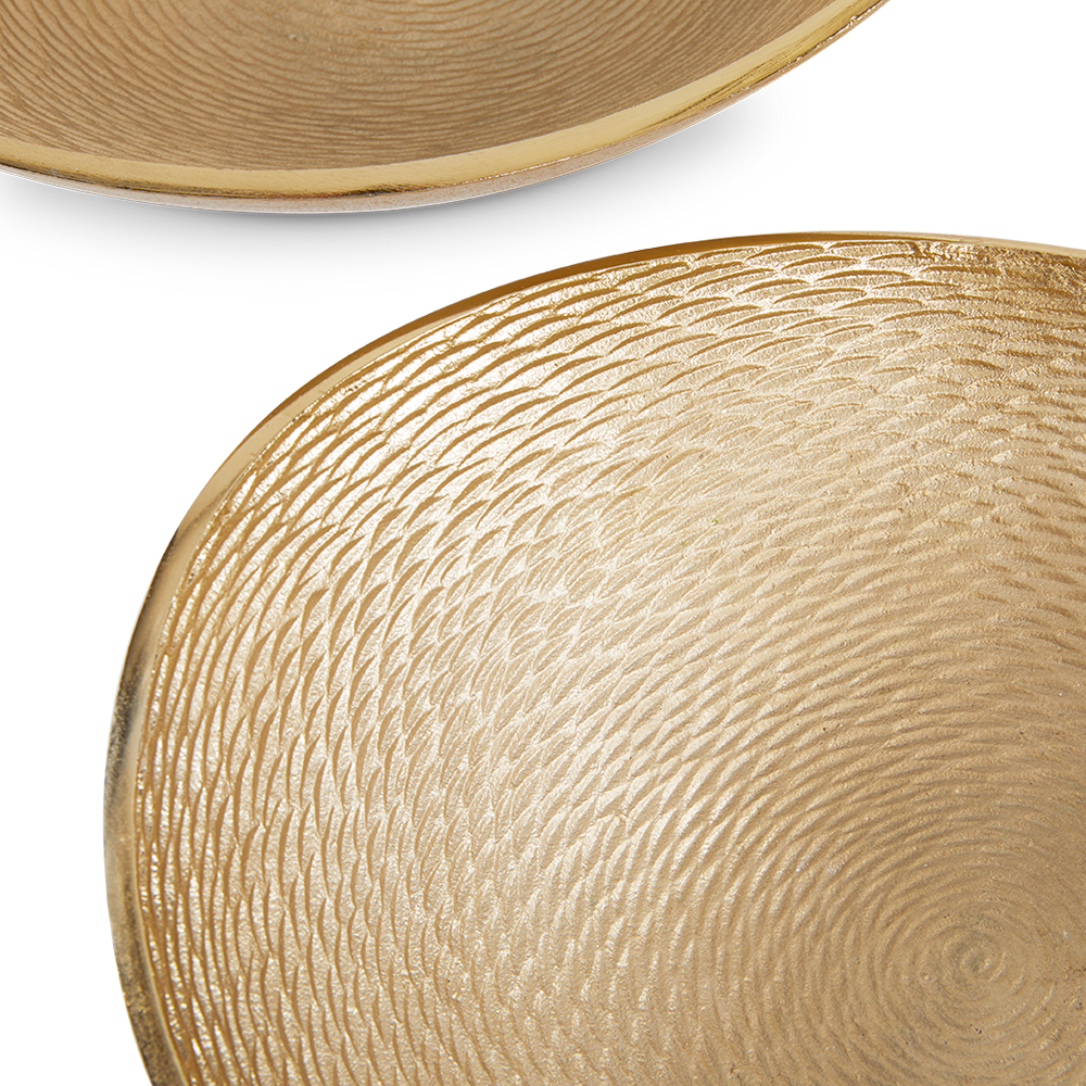 Decorative Bowl: Gold